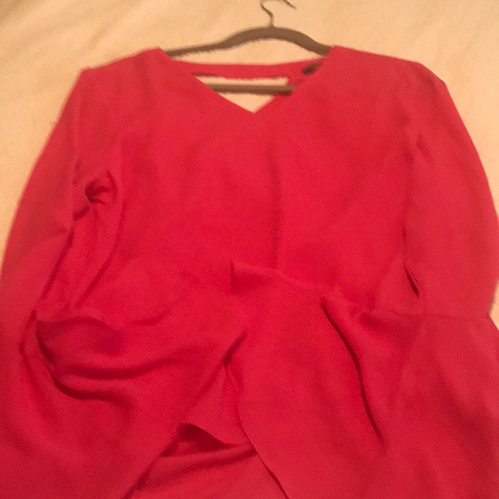 Women’s hot pink blouse